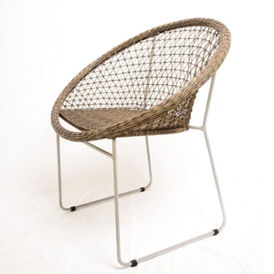 Chaise de salle à manger en teck et velours à prix de gros avec pieds en acier inoxydable, design minimaliste écologique pour usage hôtelier - Product Image 1