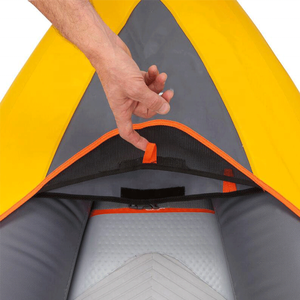 Canoë gonflable à deux places facile à monter, kayak à coutures tombantes pour les excursions en <span class=keywords><strong>solo</strong></span> ou en tandem - Product Image 4