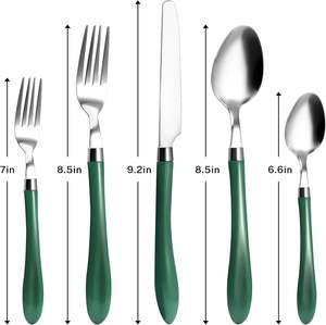 Juego de Cubiertos Clásico para Servicio a Mesa, Cuchillo, Cuchara y Tenedor, Ideal para Eventos de Catering y Comidas Familiares, Venta al por Mayor - Product Image 3