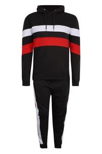 Tenues de jogging de basket-ball personnalisées, tenues de sport deux pièces de haute qualité, survêtements d'entraînement pour hommes - Product Image 1