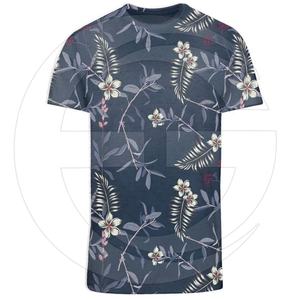 เสื้อยืดแขนสั้นผู้ชายพิมพ์ลายแบบซับลิเมชั่น ปี 2023 ดีไซน์เรียบง่าย ผ้าโพลีเอสเตอร์/คอตตอน ระบายอากาศได้ดี ไม่เป็นขุย สวมใส่สบาย - Product Image 1
