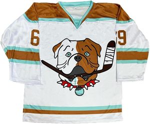 Maillots de hockey sur glace personnalisés en gros, très demandés, 100 % polyester respirant, séchage rapide, col en V, service OEM - Product Image 2