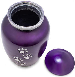 Ataúdes y Urnas Decorativos para Mascotas, Diseño Moderno, Acero Inoxidable, Ecológicos, Forma de Lágrima, Logotipo Personalizado para Cenizas de Perros, Venta al Por Mayor a Bajo Precio - Product Image 2