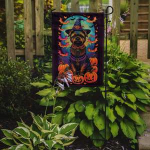 Cairn Terrier Witchy Halloween Multicolor Garden Flag <b>Mailbox</b> Decorative Yard Banner for Patio Artwork for Flower Beds & Lawn - Product Image 2
