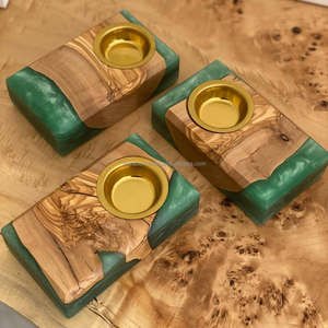 Quemador de Incienso de Madera de Sándalo Indio Ecológico Hecho a Mano, Diseño de Madera Natural para Rituales Religiosos, Fragancia para el Hogar, Ramadán - Product Image 1