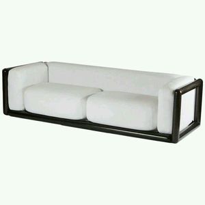โซฟาผ้าหุ้มไม้สักทันสมัย - Product Image 3