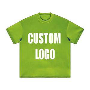 Camiseta extragrande lavada con ácido para hombre de peso pesado vintage Camiseta lavada con piedra de algodón 100% de alta calidad - Product Image 5