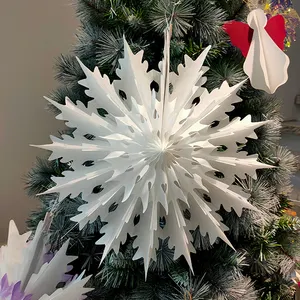 Christmas Snowflake For Party Window Display Event Deco