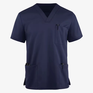 Chemises d'infirmière unisexes élégantes en toile, légères, écologiques, confortables pour les longues journées, respirantes, de haute qualité - Product Image 4