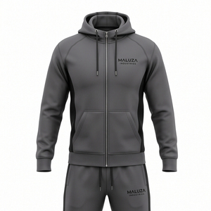 ชุดออกกำลังกายแบบกำหนดเอง 2 in 1 ชุดวอร์ม unisex ระบายอากาศ แห้งเร็ว ชุดกีฬาสำหรับวิ่งออกกำลังกาย ขายส่งจากโรงงาน ชุดวิ่ง - Product Image 1