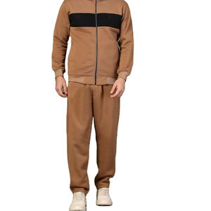 Survêtements d'hiver décontractés pour hommes de haute qualité, respirants, avec taille élastique, logo personnalisé, en Spandex/Polyester - Product Image 5