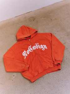 Ensemble de survêtement pour homme à capuche, coupe ample, patchwork délavé, logo personnalisé, style streetwear, pantalon droit, sweat-shirt - Product Image 2