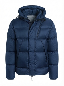 Chaqueta de Plumón Brillante Personalizada de Fábrica OEM de Alta Calidad, Chaqueta de Plumón para Parejas, Abrigo de Invierno Cálido, Moderno y Casual - Product Image 6