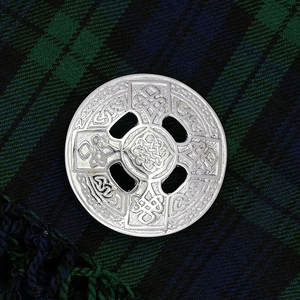 Broche de Plata con Diseño de Nudo Celta Escocés 2026, Broche de Plata con Diseño de Nudo Celta, Venta al por Mayor, OEM, ODM - Product Image 2