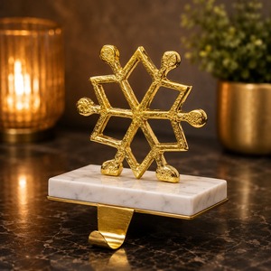 Best Grade Heavy Duty Metal <b>Stocking</b> <b>Holder</b> with Premium Mantel Clip for Hanging Christmas <b>Stockings</b> and Holiday Accessories Use - Product Image 1