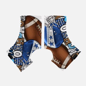 Customized Design American Football Sports Adult Youth Children Cleat Covers Spats Non-slip Shoe Covers Spike Football Cleats - Product Image 3