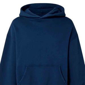 Sweat à capuche 100% coton, coupe classique, imperméable, logo brodé sur le devant, molleton français de haute qualité, poids lourd, hiver HI 2026 - Product Image 2
