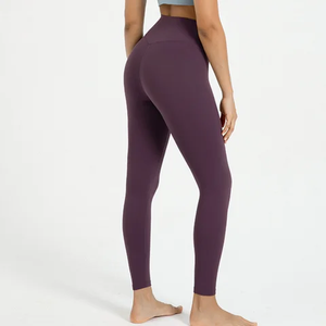 Leggings de Yoga de Cintura Alta para Mujer, Color Sólido, Última Moda, Ropa Deportiva para Gimnasio, Leggings de Yoga Premium de Longitud Completa - Product Image 6