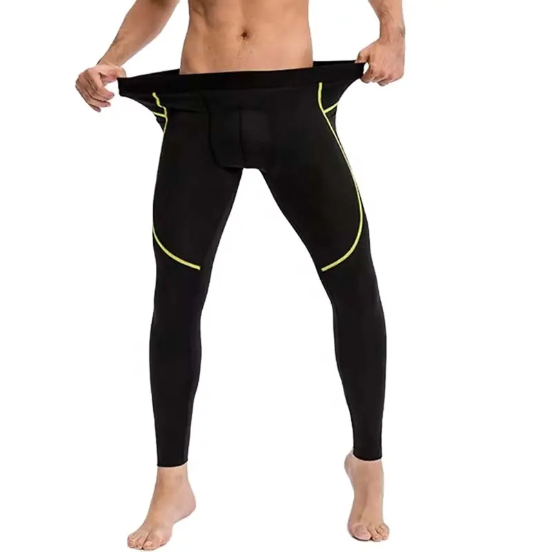 Sport Acid Wash Pocket Workout Athletic Gym Running Tight Thermal Fitness Compression Men Legging