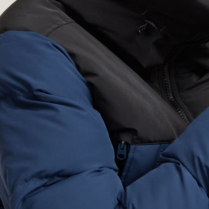 Veste matelassée légère pour homme, résistante à l'eau, coupe-vent, col montant, fermeture éclair, manteau chaud d'hiver pour l'extérieur - Product Image 3