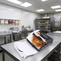 Boîte à poisson et frites compostable respectueuse de l'environnement, emballage alimentaire en papier kraft biodégradable imprimé sur mesure