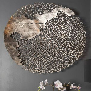 Decoración de Pared de Metal de Estilo Lujoso y Creativo para el Hogar, Hotel, Restaurante, Oficina, Sala de Estar, Arte Mural, Decoración para el Hogar - Product Image 4