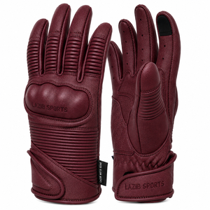 Factory Direct Genuine Aniline Leather Motorcycle <b>Gloves</b> Breathable Lightweight Riding <b>Gloves</b> for Touring Racing Bikers <b>Gloves</b> - Product Image 2