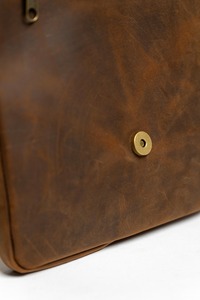 Sac messager en cuir véritable, abordable, vintage, pour homme, avec compartiment pour ordinateur portable, pour le bureau et les voyages - Product Image 5