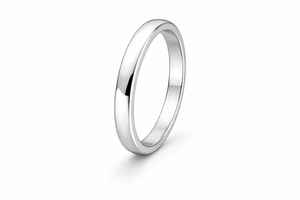 Best selling 925 Sterling <b>Silver</b> Plain Band <b>Ring</b> for <b>Men</b> Women Minimalist Solid <b>Silver</b> Wedding Band OEM custom made design - Product Image 4