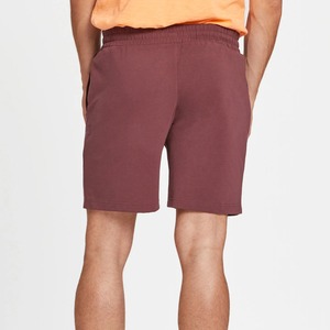 Shorts de bain personnalisés, couleur unie, imprimé en relief, style sportif, extensibles dans les quatre sens, en polyester, pour yoga et entraînement - Product Image 3