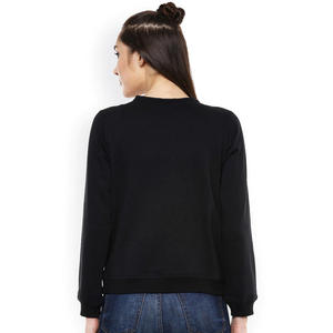 Sweat-shirt à capuche pour femme, nouvelle conception OEM, 100 % coton, uni, broderie personnalisée du logo, ensemble sweat-shirt à fermeture éclair et jogging. - Product Image 4