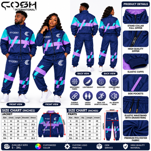 unisex <b>pink</b> <b>tracksuit</b> set lightweight polyester sporty jacket shorts quick dry summer wear sportswear athletic wear quick dry - Product Image 6