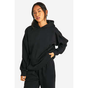 Sweat-shirt à capuche court personnalisé avec logo, streetwear, sweat-shirts pour femmes, pull-over, sweat-shirts de sport pour femmes, crop tops à capuche - Product Image 2
