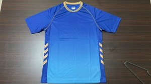 เสื้อยืดโพลีเอสเตอร์ถักแบบแห้งเร็ว เป็นมิตรกับสิ่งแวดล้อม สำหรับแคมเปญหาเสียง สามารถปรับแต่งสีและขนาดได้ พิมพ์ลายได้ จากซัพพลายเออร์ในเมืองมุมไบ ประเทศอินเดีย - Product Image 1