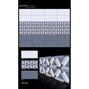 Azulejos de Pared de Porcelana Cerámica Esmaltada con Acabado Metálico Brillante, Antideslizantes, 30x60cm 300x600mm, Venta al Por Mayor Directo de Fábrica - Product Image 6