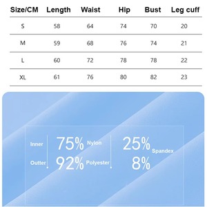 Jupe plissée personnalisée pour femme, taille haute, 2 en 1, sportive, pour la course à pied, le tennis, le paddle, le golf, le pickleball, avec poche - Product Image 4