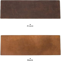 Tapis de bureau en cuir véritable pour ordinateur portable, sous-main, tapis de souris, tapis de table, tapis d'écriture pour le bureau et la maison