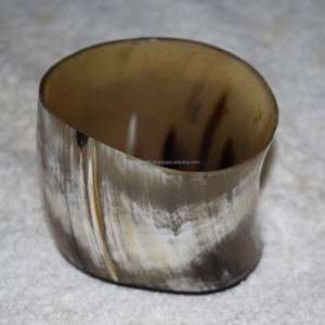 Chopes à boire en corne de buffle Viking de qualité supérieure - Corne naturelle polie pour l'ale, le miad et les événements médiévaux, artisanat naturel - Product Image 4