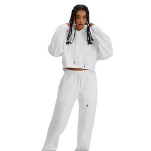 Sweat à capuche et pantalon de survêtement oversize pour femme 100% coton Survêtements durables - Product Image 4