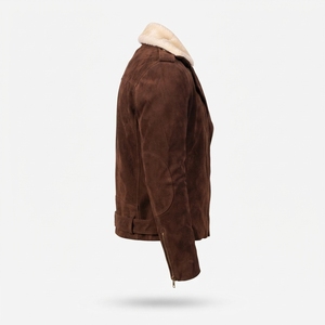 Wholesale Quick Dry Modern Fit Comfortable Outdoor Ne Style Streetwear Clothing Fashion <b>Men</b> Leather Bomber <b>Jacket</b> - Product Image 2