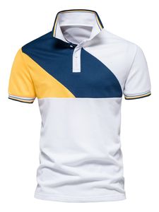 Polo en coton à manches courtes pour homme, coupe classique, logo personnalisé OEM, taille et logo sur mesure. - Product Image 3