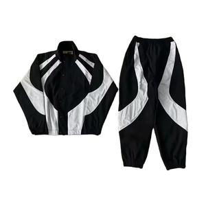 Sudadera con Capucha Ravida Sports, Personalizable con Logotipo, Ligera, Transpirable, de Poliéster/Nailon, para Hombre, Talla Grande, Diseño de Leopardo, Estilo Patchwork, Verano, Adultos - Product Image 1
