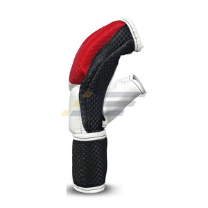 Lightweight Non <b>Slip</b> Leather Material OEM Service Premium Quality New Hand Made Men MMA Gloves - Product Image 6