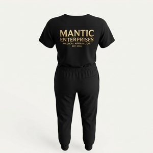 Uniformes de Enfermería al por Mayor, Personalizados, Elásticos, Tallas Grandes, Estilo Jogger, Modernos y Sexys para Mujer, Resistentes al Agua - Product Image 4