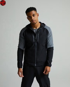 Ensemble veste et pantalon de sport léger pour homme, imperméable, coupe-vent, avec cordon de serrage, pour la course à pied et la randonnée en plein air - Product Image 3