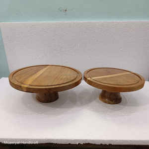 Best Quality New Design Wooden <b>Cake</b> Stand Luxury Design Table Top Decoration For Home Birthday Party Events Engagement Use - Product Image 3