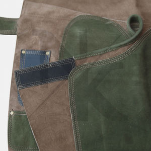 Más Vendido: Delantales de Herrador de Cuero Genuino, Delantales Completos Profesionales Multifunción de Alta Resistencia con Cierre de Hebilla para Seguridad Equina - Product Image 5