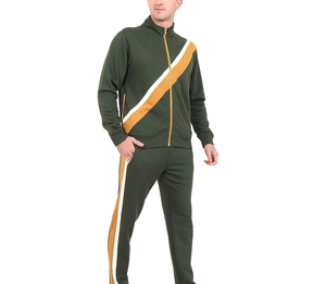 Conjunto Deportivo Casual para Hombre, Chaqueta Deportiva con Cierre Completo y Pantalones Jogger Cómodos, Ropa Deportiva de Secado Rápido para Entrenamiento Físico - Product Image 5