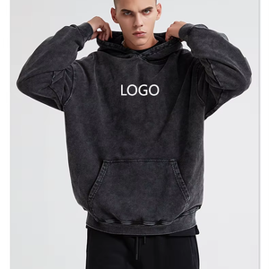 Sudadera con Capucha Premium para Hombre, Resistente a la Contracción, de Algodón, Fabricante de Ropa Personalizada OEM, Marca Privada, Ropa al por Mayor - Product Image 5