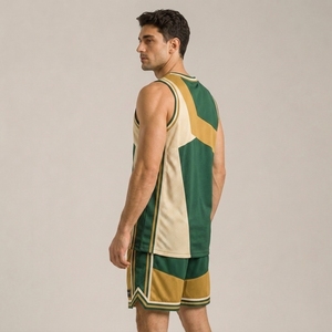 Tenues de basketball, vêtements de sport, uniforme de basketball personnalisé à un prix raisonnable avec des shorts d'été pour le basketball - Product Image 4